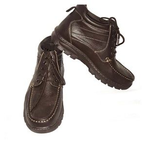 Solo Faux leather  lace up  boot